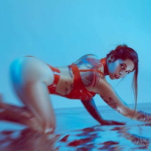 🔥 핫 포토, 모델 포트폴리오  #20980 타투 모델 Cookie