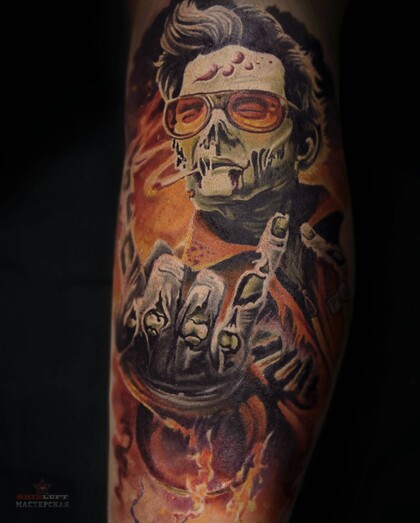 타투 아이디어 #30666 타투이스트 Oleg kaBe