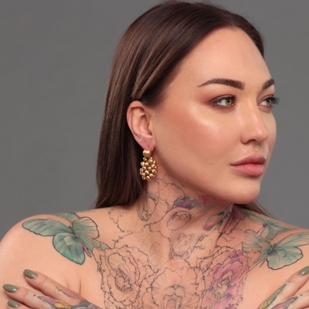 🔥 핫 포토, 모델 포트폴리오  #36148 타투 모델 Yaroslava Naumenko