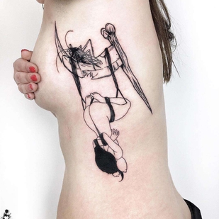 🔥 핫 포토, 모델 포트폴리오  #21209 타투이스트 Ufo Tattoo