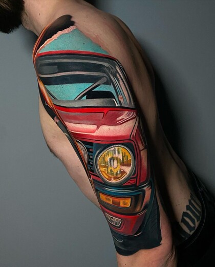 타투 아이디어 #55399 타투이스트 Łukasz Plumbaum