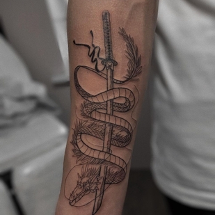 🔥 핫 포토, 모델 포트폴리오  #55488 타투이스트 Yuliya Arbuzova