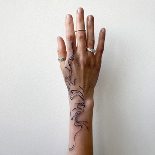 🔥 핫 포토, 모델 포트폴리오  #70153 타투이스트 Ginger Lines / Anna