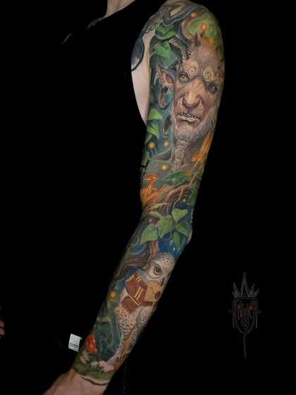 타투 아이디어 #70500 타투이스트 Vitaliy Kanaschenkov