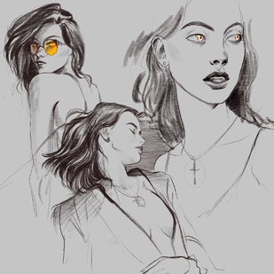 🔥 핫 포토, 모델 포트폴리오  #41477 타투이스트 Lokshyna Olha