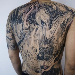 🔥 핫 포토, 모델 포트폴리오  #58461 타투이스트 Girin Tattoo