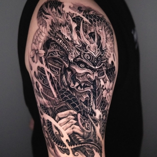 🔥 핫 포토, 모델 포트폴리오  #58465 타투이스트 Girin Tattoo