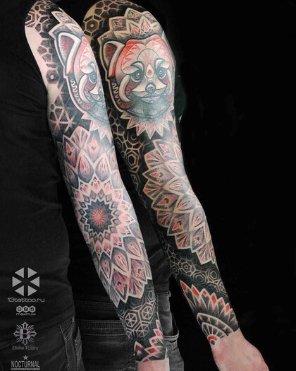 타투 아이디어 #2022 타투이스트 Maksim Zhuravlev