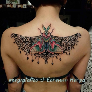 🔥 핫 포토, 모델 포트폴리오  #13259 타투이스트 Evgeniya Negra