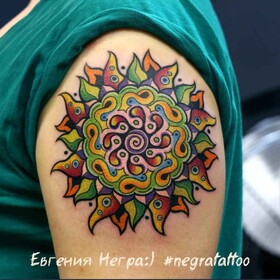 Ejeniya Negra의 재미있는 민족 스타일