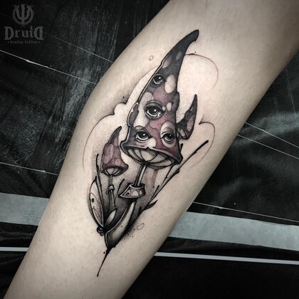 타투 아이디어 #37303 타투이스트 Dmitriy UGLΨX Zhernova