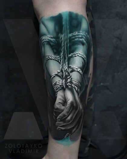 타투 아이디어 #58847 타투이스트 Vladimir Zolotayko