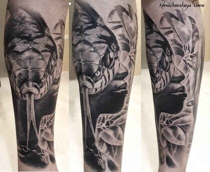 타투 아이디어 #13841 타투이스트 Elena Kernichanskaya
