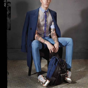 🔥 핫 포토, 모델 포트폴리오  #13472 타투 모델 Miles Langford