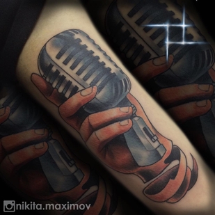 🔥 핫 포토, 모델 포트폴리오  #4773 타투이스트 Nikita Maximov