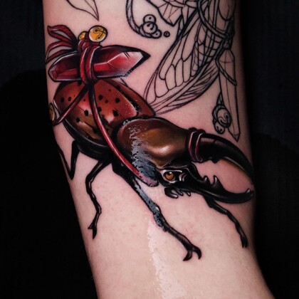 타투 아이디어 #44771 타투이스트 Larisa Ganzvind