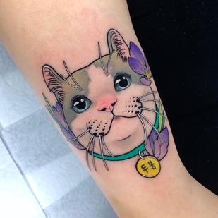 🔥 핫 포토, 모델 포트폴리오  #45254 타투이스트 Jina Tattooer