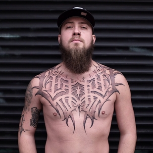 🔥 핫 포토, 모델 포트폴리오  #45744 타투이스트 Sergey Murdoc