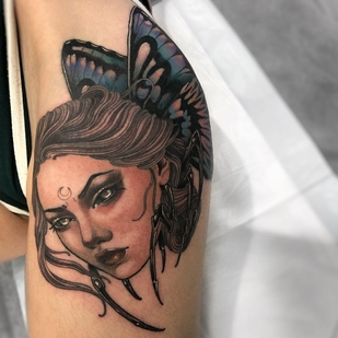 🔥 핫 포토, 모델 포트폴리오  #46041 타투이스트 Purps Tattoo