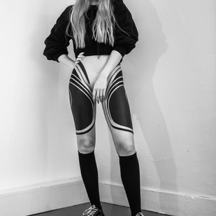 🔥 핫 포토, 모델 포트폴리오  #46345 타투이스트 Arang eleven