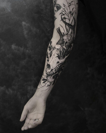 타투 아이디어 #75715 타투이스트 Piotr Bemben