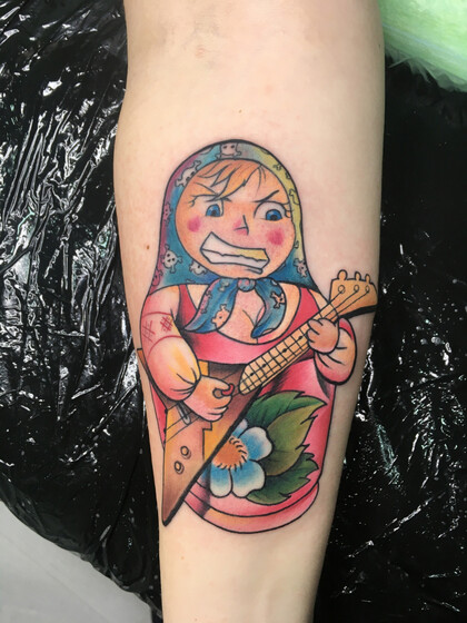 타투 아이디어 #77001 타투이스트 Simonov Egor