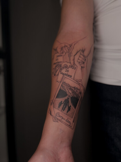 타투 아이디어 #77978 타투이스트 Nina Voloshkina