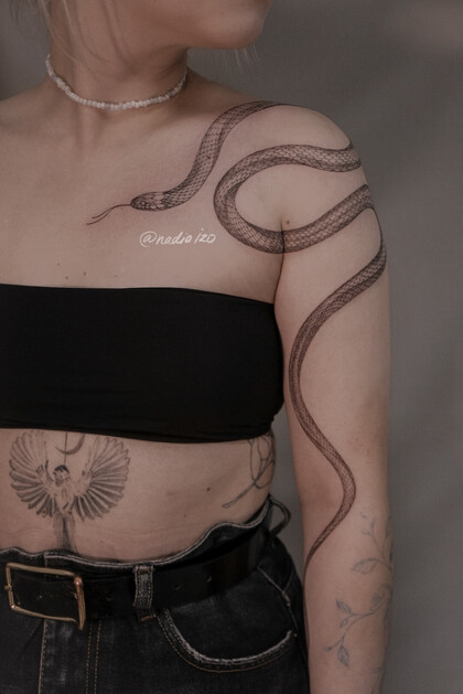 타투 아이디어 #78031 타투이스트 Nadia Izo