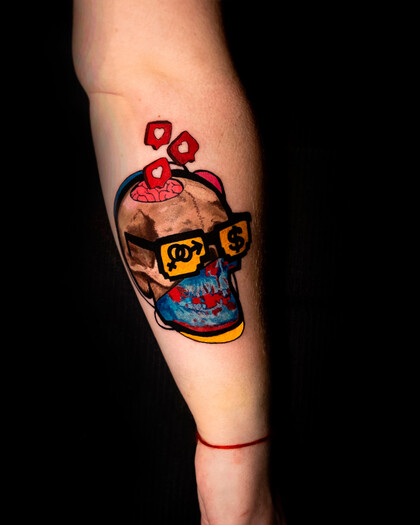 타투 아이디어 #79553 타투이스트 Sergey Proshkin 