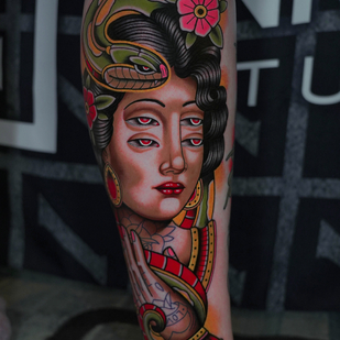 🔥 핫 포토, 모델 포트폴리오  #79884 타투이스트 J Luis