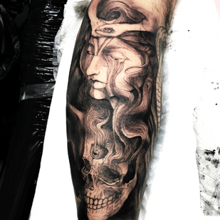 🔥 핫 포토, 모델 포트폴리오  #79908 타투이스트 Brennantattoo