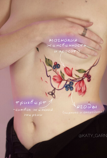 타투 아이디어 # 타투이스트 Ekaterina Garnet / Katy Garnet