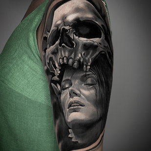 🔥 핫 포토, 모델 포트폴리오  #82790 타투이스트 Mihail Gromovchuk / Leeahim_tattoo