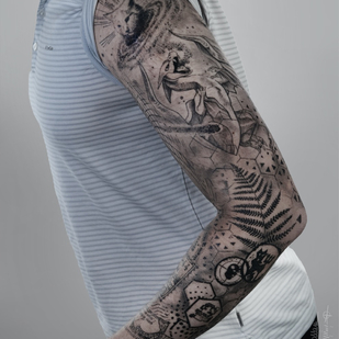 🔥 핫 포토, 모델 포트폴리오  #88475 타투이스트 Hossam tattoos