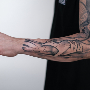 🔥 핫 포토, 모델 포트폴리오  #88478 타투이스트 Hossam tattoos