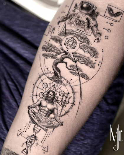 타투 아이디어 #83905 타투이스트 Mr. J Fineline