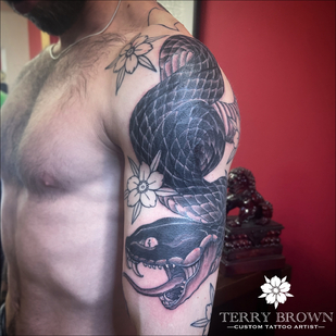 🔥 핫 포토, 모델 포트폴리오  #84672 타투이스트 Terry Brown