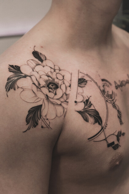 타투 아이디어 #88354 타투이스트 Dariya Zhukovskaya 