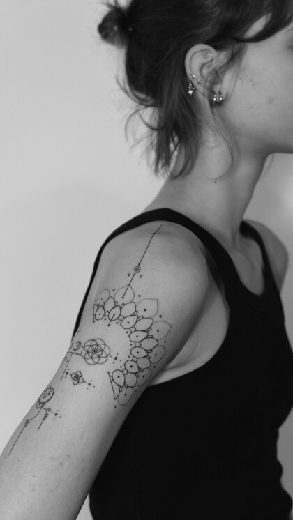 타투 아이디어 #86610 타투이스트 Igor Maslennikov 