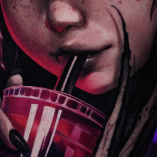 🔥 핫 포토, 모델 포트폴리오  #87987 타투이스트 Vasilisa Levart