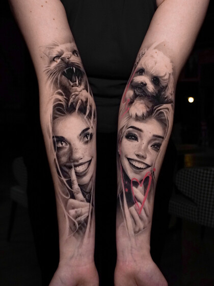 타투 아이디어 #88000 타투이스트 Vasilisa Levart