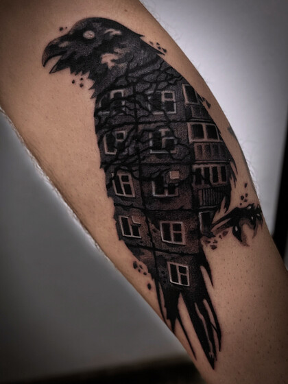 타투 아이디어 #94372 타투이스트 Sergey Chernyy