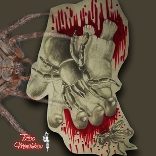 🔥 핫 포토, 모델 포트폴리오  #91941 타투이스트 Vyacheslav Menschikov