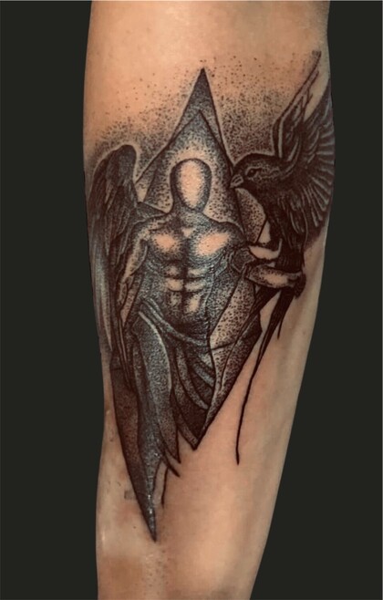 타투 아이디어 #94289 타투이스트 Dmitriy Bolshakov