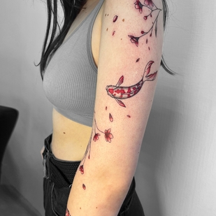 🔥 핫 포토, 모델 포트폴리오  #100630 타투이스트 Alina Avangard