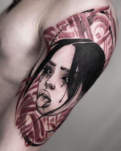 타투 아이디어 #96390 타투이스트 Tatyana Puzikova