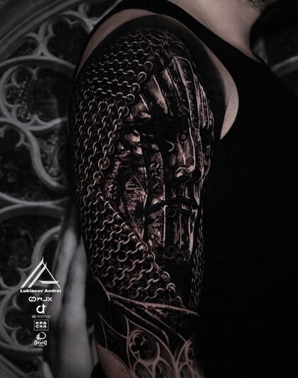 타투 아이디어 #91153 타투이스트 Andrey Lukyanov