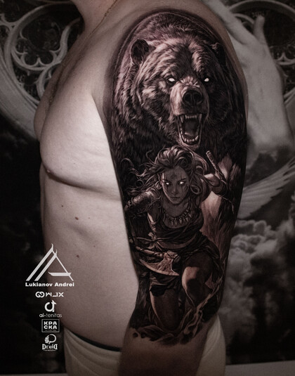 타투 아이디어 #91172 타투이스트 Andrey Lukyanov