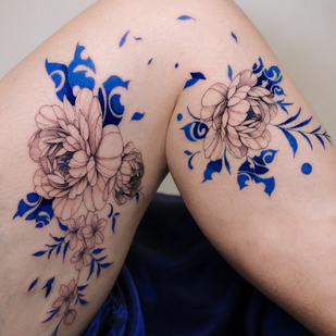 🔥 핫 포토, 모델 포트폴리오  #92549 타투이스트 Tatuaggi di Porcellana 