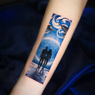 🔥 핫 포토, 모델 포트폴리오  #92573 타투이스트 Tatuaggi di Porcellana 